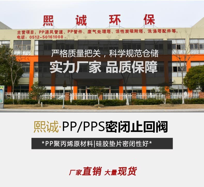 PP Fire-Resistant Closed-Check Valve