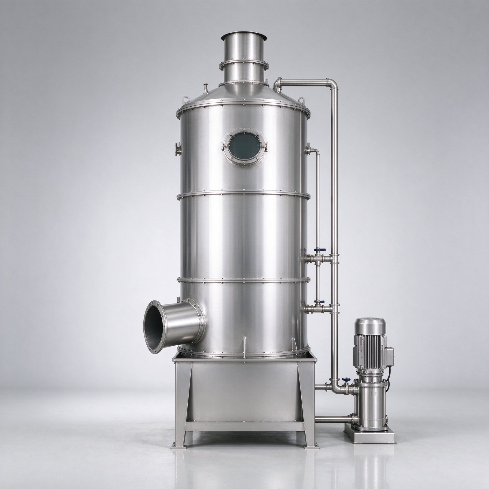 Stainless steel spray tower