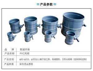 PVC 塑料风阀