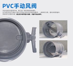 PVC 塑料风阀